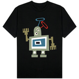 Wacky Waving Robot T-shirts