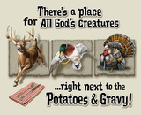 Place for All God's Creatures Tin Sign