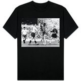 Dave Mackay Grabs Billy Bremner of Leeds by His Shirt in Match Against Tottenham T-Shirt Dave Mackay Grabs Billy Bremner of Leeds by His Shirt in Match Against Tottenham T-Shirt