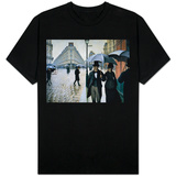 Paris, A Rainy Day Shirts
