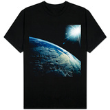 Earth Seen from Space Shuttle Discovery T-shirts
