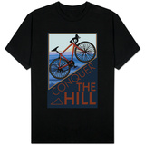 Conquer the Hill - Mountain Bike T-Shirt