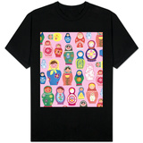 Happy Nesting Dolls T-shirts