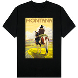 Cowboy & Horse, Montana Shirts