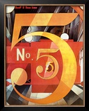 The Figure 5 in Gold, 1928 Prints by Charles Demuth