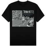 Sebastian Coe Winning 1500 MeterFinal at the Los Angeles Olympics in 1984 Shirt