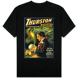 Thurston the Great Magician Holding Skull Magic Poster T-shirts