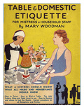 Table and Domestic Etiquette, UK Posters