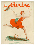 Le Sourire, 1930, France Print