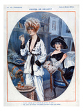 La Vie Parisienne, Maurice Milliere, 1923, France Print