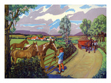 Infant School Illustrations, UK Prints