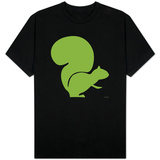 Green Squirrel T-shirts