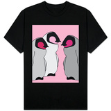 Pink Baby Penguins T-shirts