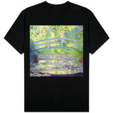 The Waterlily Pond with the Japanese Bridge, 1899 T-Shirts