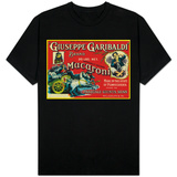 Giuseppe Garibaldi Macaroni Label - Philadelphia, PA Shirt