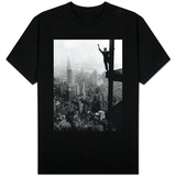 Man Waving from Empire State Building Construction Site T-Shirt