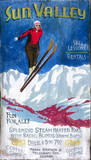 Vintage Ski Wood Sign