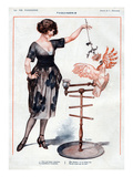 La Vie Parisienne, Cheri Herouard, 1922, France Affiche