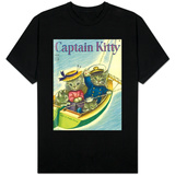 Captain Kitty T-Shirts