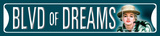 Marilyn Blvd. of Dreams Tin Sign