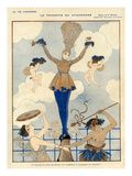 La Vie Parisienne, George Barbier, 1916, France Photo