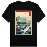 View from Satta Suruga T-shirts