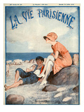 La Vie Parisienne, Georges Leonnec, 1919, France Print