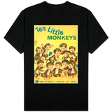 Ten Little Monkeys T-Shirts