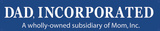Dad Inc. Subsidiary of Mom Inc. Placa de lata