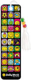 Smiley World Grid Collector's Beaded Bookmark Bookmark