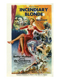 Incendiary Blonde, Betty Hutton, Arturo de C—rdova Cordova, 1945, USA Posters
