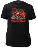Godzilla - Monster Island (Slim Fit) T-shirts