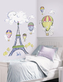 Peace Signs Peel & Stick Wall Decals W/Glitter Wandtattoo