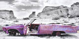 Abandoned Car Stretched Canvas Print