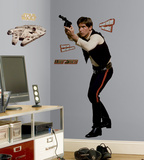Star Wars Classic Han Solo Peel & Stick Giant Wall Decal Wall Decal