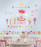 Happi Cupcake Land Peel & Stick Wall Decals Mode (wallstickers) Happi Cupcake Land Peel & Stick Wall Decals Mode (wallstickers)