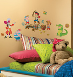 Jake and the Neverland Pirates Peel & Stick Wall Decals Wall Decal