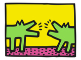 Pop Shop (Dogs) Reproduction procédé giclée par Keith Haring
