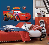Cars - Lightening McQueen Peel & Stick Giant Wall Decal Wall Decal