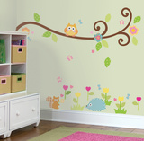 Happi Scroll Branch Peel & Stick Wall Decals Wall Decal