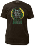 Dr. Doom - Circle Portrait (Slim Fit) T-Shirt