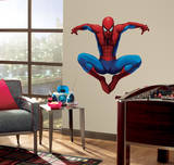 Superman Chair Rail Prepasted Mural 6' x 10.5' Wall Mural