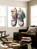 Sneaker Wall Mural by HR-FM 