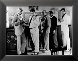 Jean-Paul Belmondo, Lino Ventura and Bernard Blier: 100,000 Dollars Au Soleil, 1964 Framed Photographic Print by  Limot