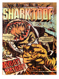 Star Spangled Shark Toof Giclee Print by Shark Toof