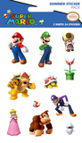 Nintendo Character Shimmer Stickers Pegatinas