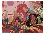 OVUM Obscura Giclee Print by HR-FM 