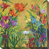 Spring Garden 2 Stretched Canvas Print