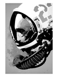 Astro Bear Giclee Print by Hidden Moves