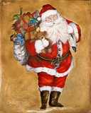 Jolly Night on Gold Posters by Patricia Pinto